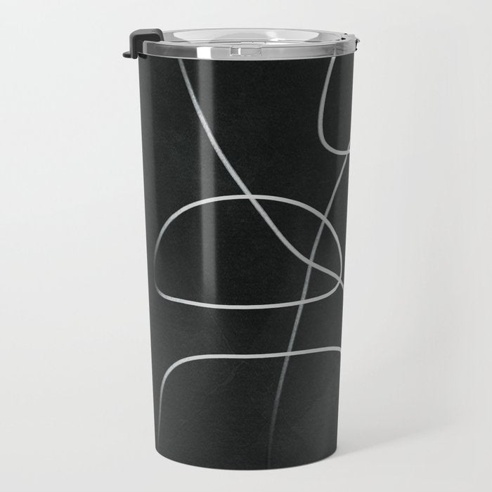 Abstract Line IV Travel Mug Gallery Image 3