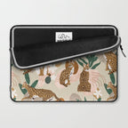 Serval cat abstract nature Laptop Sleeve Gallery Image 2