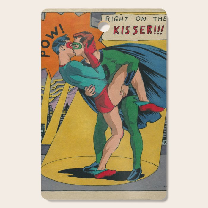 Right on the Kisser Cutting Board Gallery Image 1