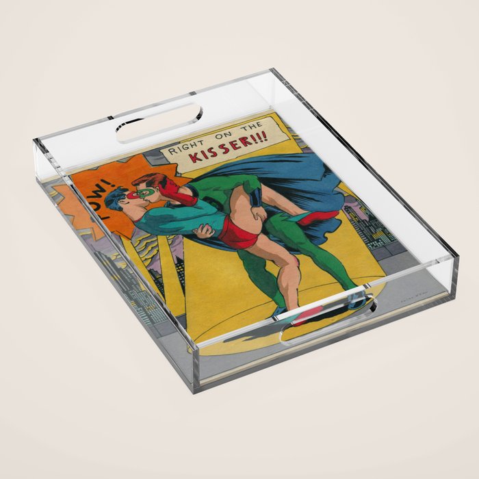 Right on the Kisser Acrylic Tray Gallery Image 1