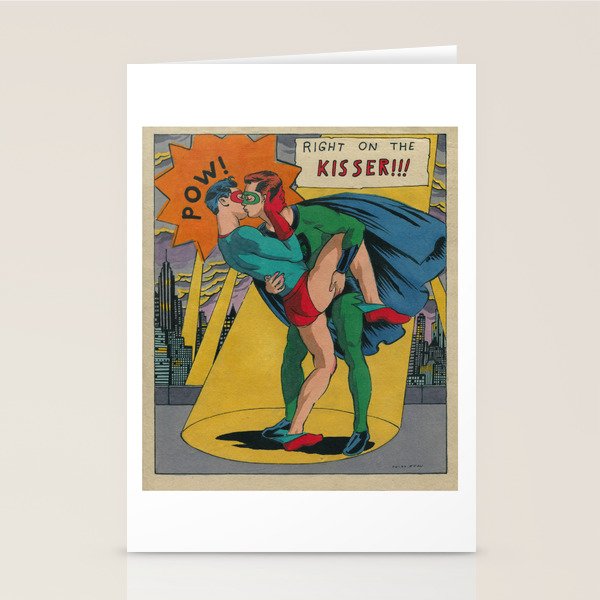 Right on the Kisser Stationery Card Gallery Image 2