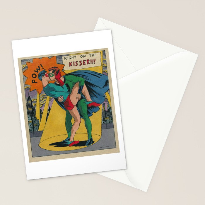 Right on the Kisser Stationery Card Gallery Image 2