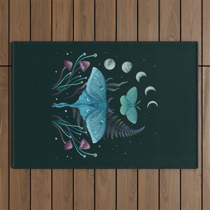 Luna and Emerald Outdoor Rug Gallery Image 1