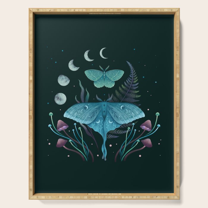 Luna and Emerald Serving Tray Gallery Image 1