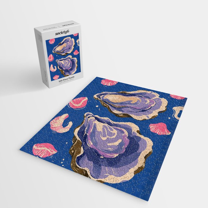 Oceanic Life - Oyster Jigsaw Puzzle Gallery Image 2