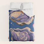 Oceanic Life - Oyster Duvet Cover Gallery Image 6
