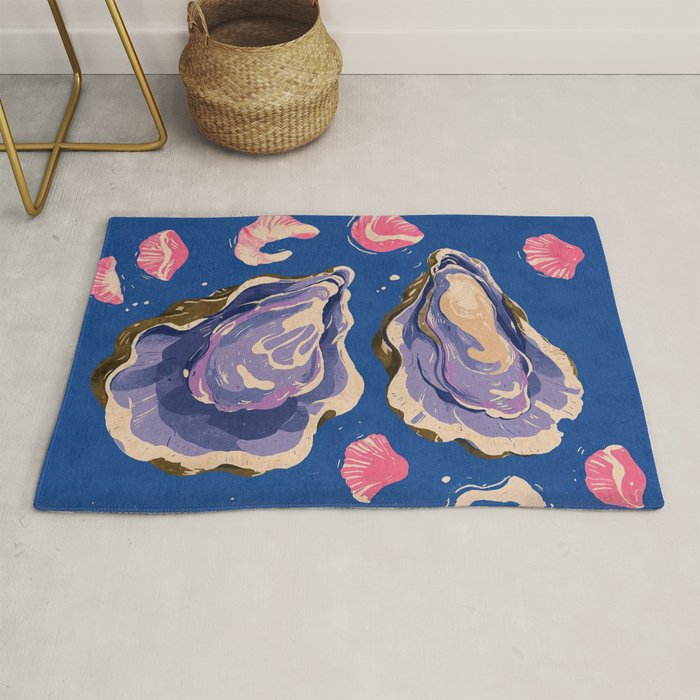 Oceanic Life - Oyster Rug Gallery Image 1