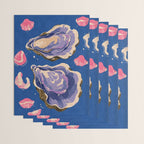Oceanic Life - Oyster Wrapping Paper Gallery Image 3