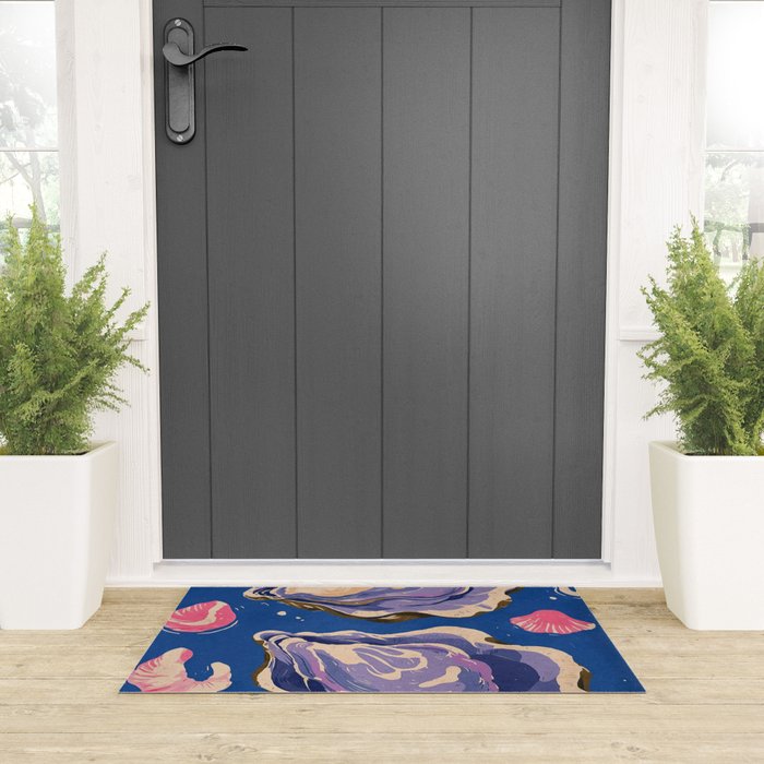 Oceanic Life - Oyster Welcome Mat Gallery Image 3