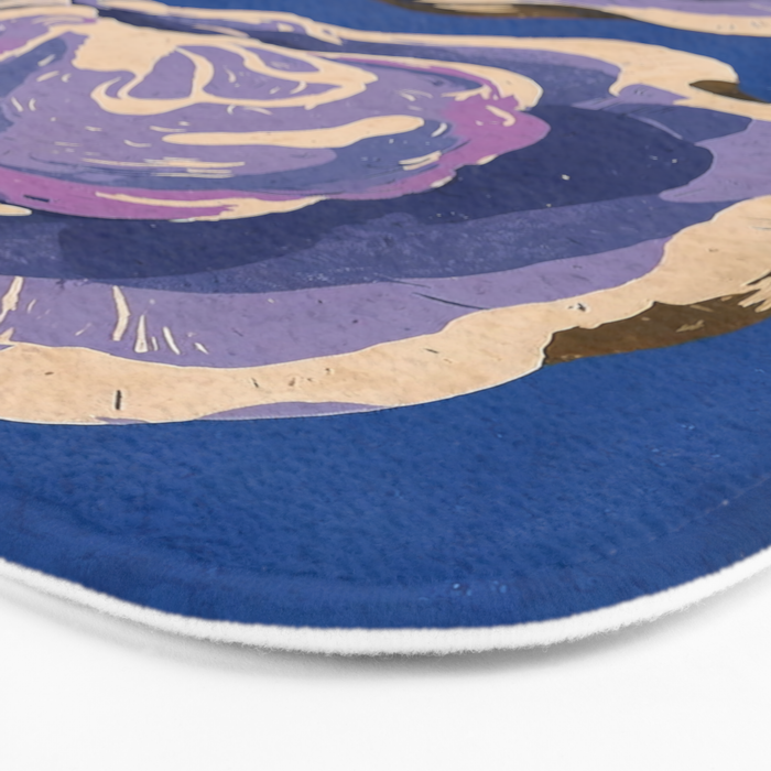 Oceanic Life - Oyster Bath Mat Gallery Image 3
