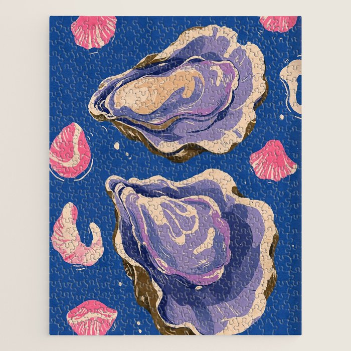 Oceanic Life - Oyster Jigsaw Puzzle Gallery Image 1