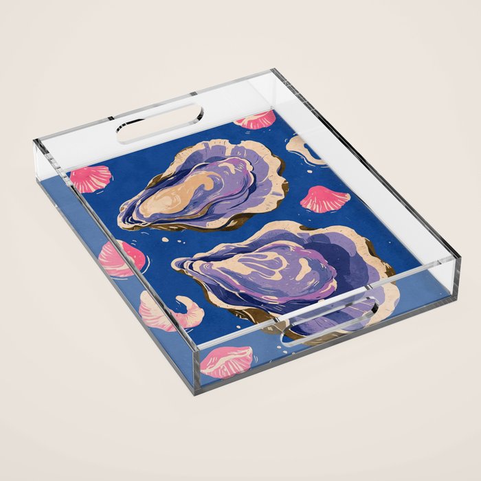 Oceanic Life - Oyster Acrylic Tray Gallery Image 1
