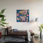 Oceanic Life - Oyster Wood Wall Art Gallery Image 2