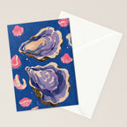 Oceanic Life - Oyster Stationery Card Gallery Image 2