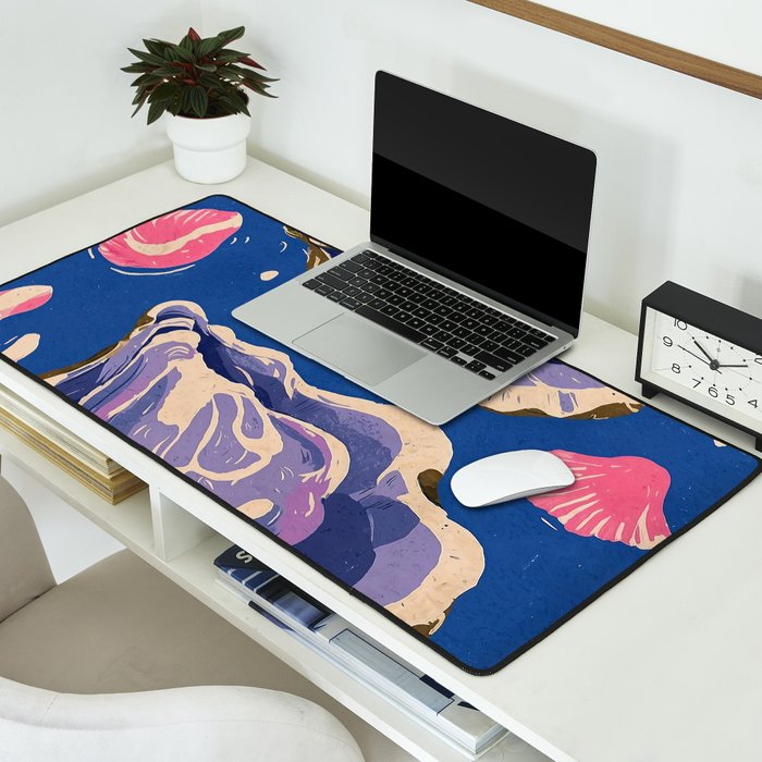 Oceanic Life - Oyster Desk Mat Gallery Image 2