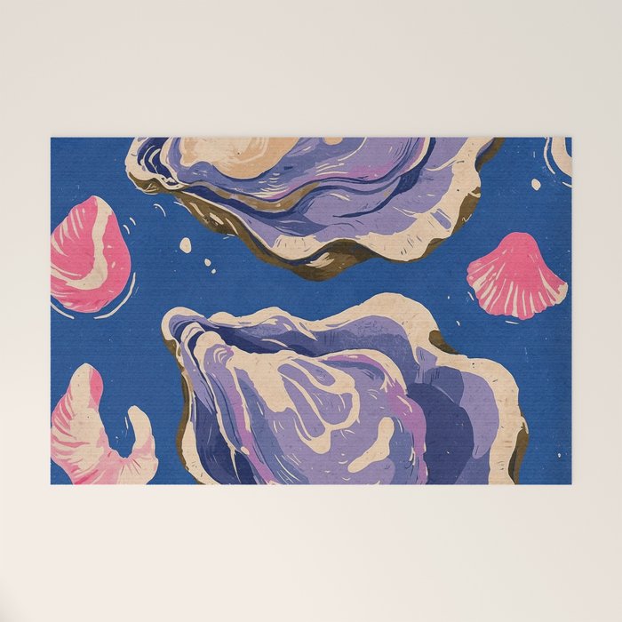 Oceanic Life - Oyster Welcome Mat Gallery Image 1