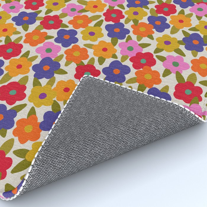 Tiny Flower Pattern #1 Rug Gallery Image 4