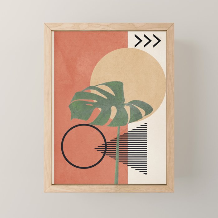 Nature Geometry I Mini Art Print Gallery Image 1