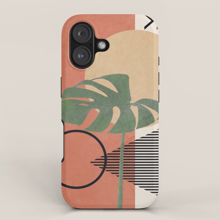 Nature Geometry I iPhone Case Gallery Image 1