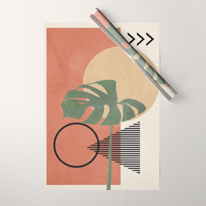 Nature Geometry I Wrapping Paper Gallery Image 1