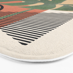 Nature Geometry I Bath Mat Gallery Image 3