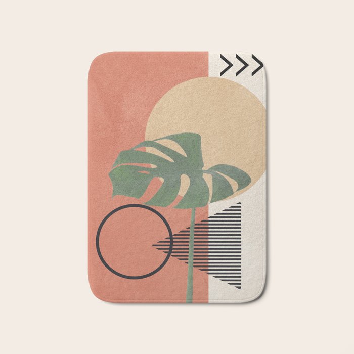 Nature Geometry I Bath Mat Gallery Image 1