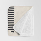 Nature Geometry I Throw Blanket Gallery Image 3