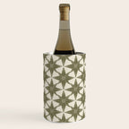 Green Paper Stars Large Wine Chiller Gallery Image 2