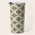 Green Paper Stars Large Travel Mug Gallery Image 3
