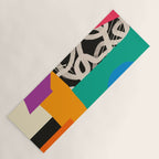Mid Century Collage | PATTERN 07: The Retro Edition Yoga Mat Gallery Image 1