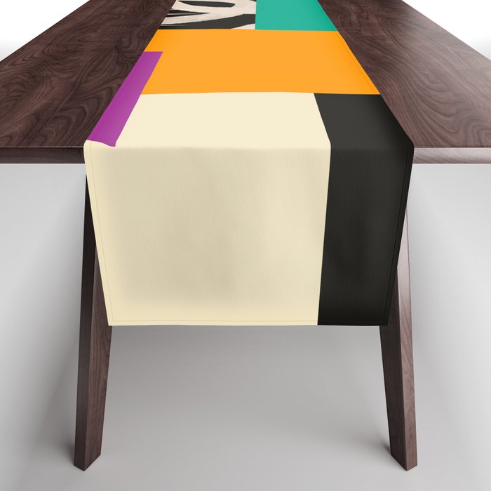 Mid Century Collage | PATTERN 07: The Retro Edition Table Runner Gallery Image 1