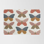 Tattooed Butterflies - Desert Rug Gallery Image 2