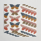 Tattooed Butterflies - Desert Wrapping Paper Gallery Image 3