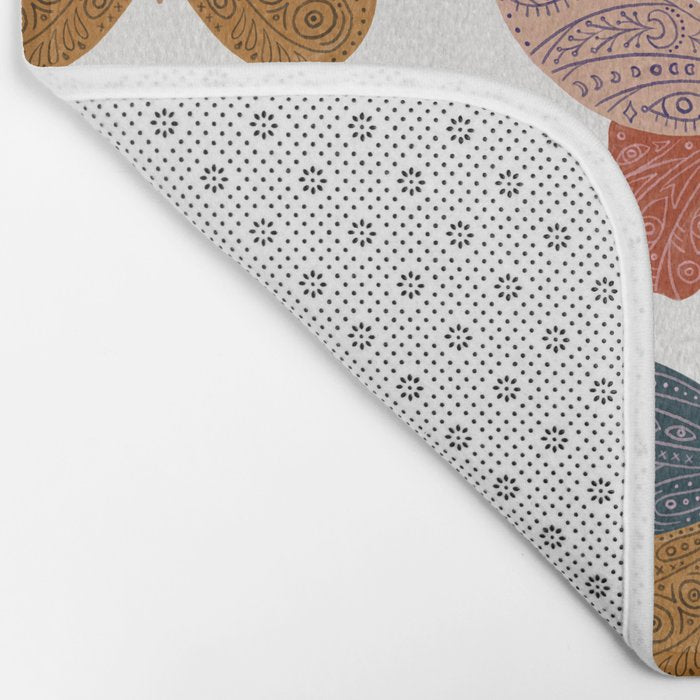 Tattooed Butterflies - Desert Bath Mat Gallery Image 2