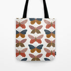 Tattooed Butterflies - Desert Tote Bag Gallery Image 1