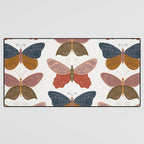 Tattooed Butterflies - Desert Desk Mat Gallery Image 3