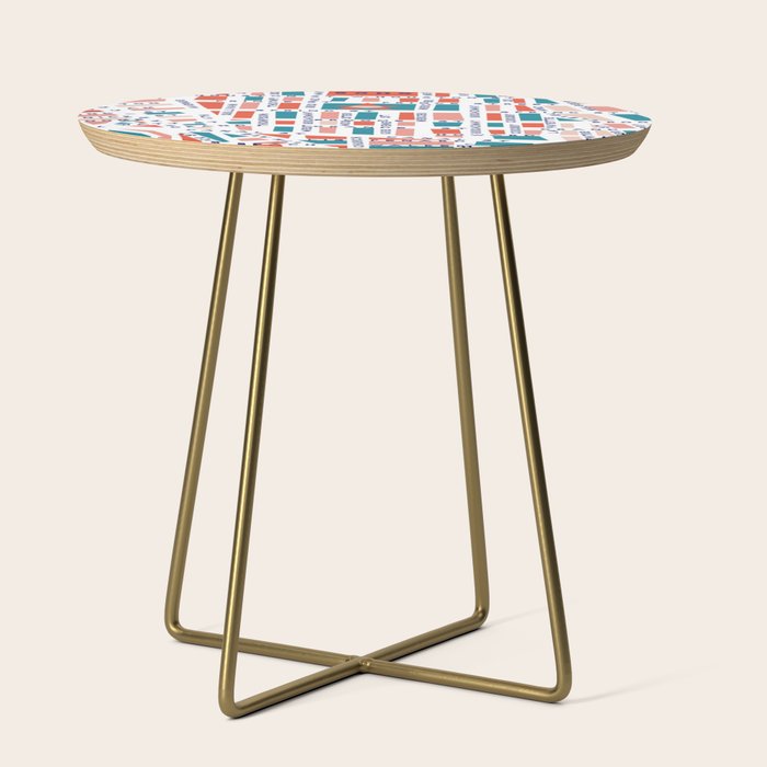 SOHO MAP BRIGHT Side Table Gallery Image 1