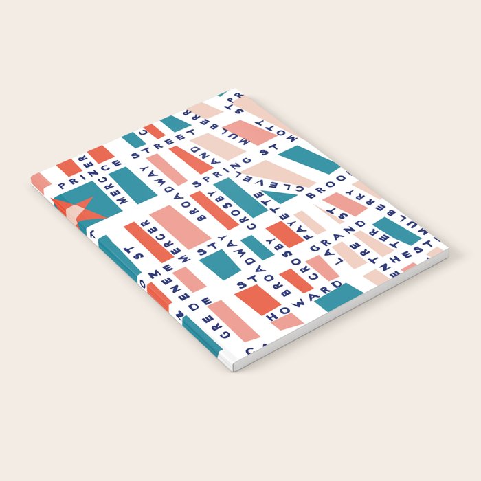 SOHO MAP BRIGHT Notebook Gallery Image 2