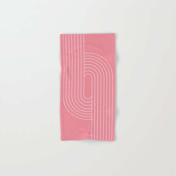 Oval Lines Abstract VI Bath Towel Gallery Image 1