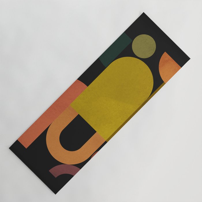 Geometric Shapes 242 Yoga Mat Gallery Image 1