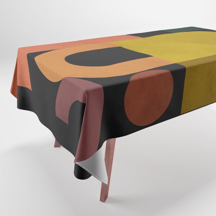 Geometric Shapes 242 Tablecloth Gallery Image 1