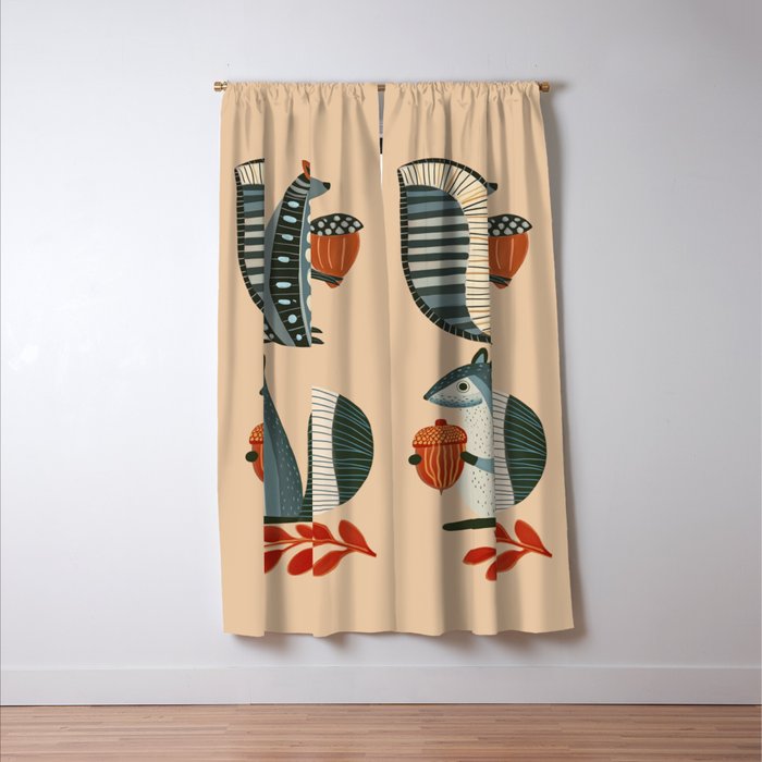 Little Forest Friends Window Curtain Gallery Image 3