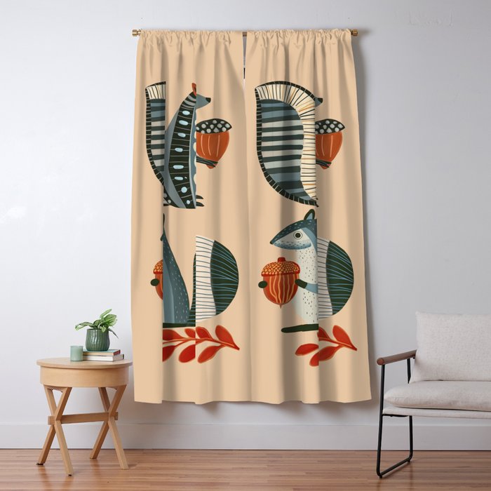 Little Forest Friends Window Curtain Gallery Image 5