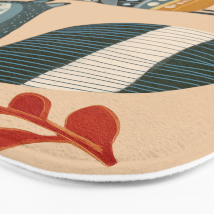 Little Forest Friends Bath Mat Gallery Image 3