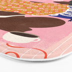 Homebody Woman Bath Mat Gallery Image 3