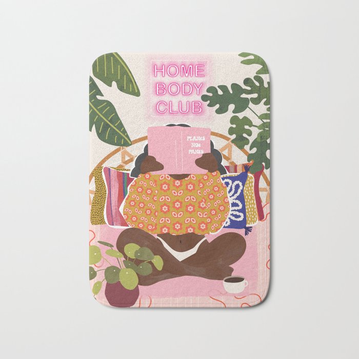 Homebody Woman Bath Mat Gallery Image 1