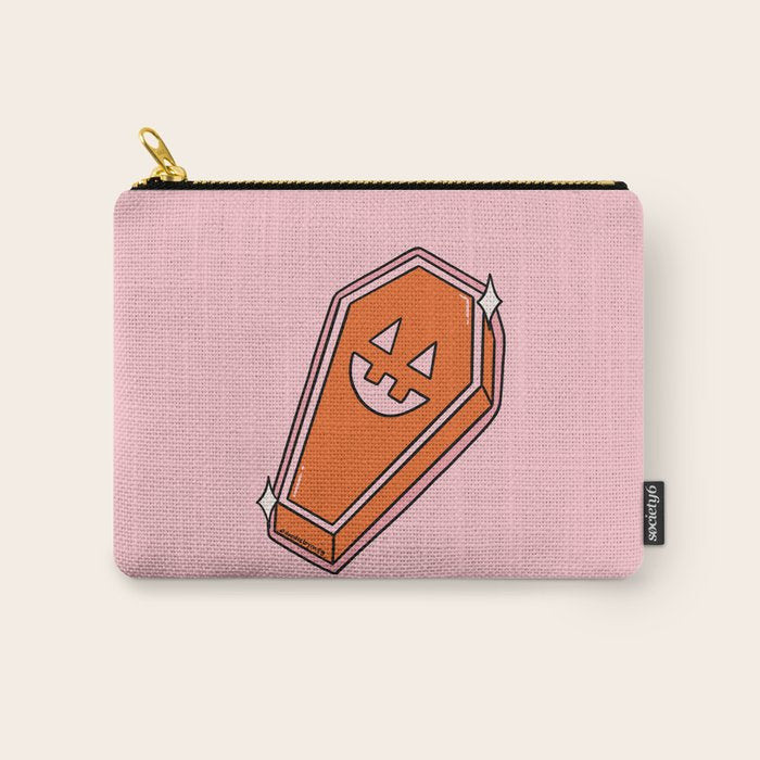 Cute Casket Carry All Pouch Gallery Image 1