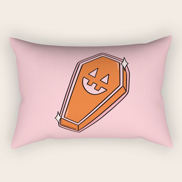 Cute Casket Rectangular Pillow Gallery Image 1