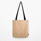Checkered Multicolor Pattern XXIV Orange Tote Bag Gallery Image 2