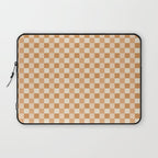Checkered Multicolor Pattern XXIV Orange Laptop Sleeve Gallery Image 1